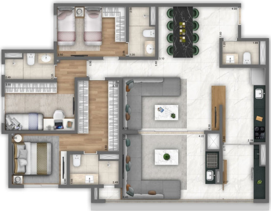 Imagem Apartamento com 3 Quartos à Venda, 100 m² em Chácara Klabin - São Paulo Imagem Apartamento com 3 Quartos à Venda, 100 m² em Chácara Klabin - São Paulo