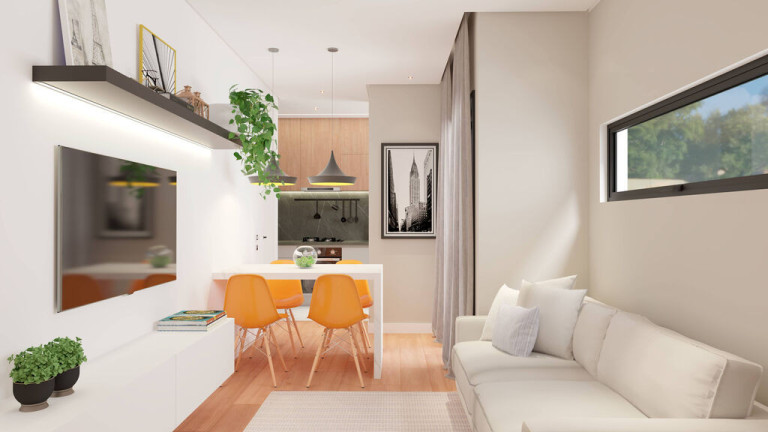 Imagem Apartamento com 2 Quartos à Venda, 61 m² em Boa Vista - Curitiba