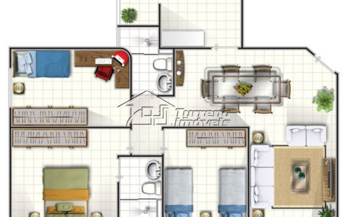 Imagem Apartamento com 3 Quartos à Venda, 82 m² em Jardim Satélite - São José Dos Campos Imagem Apartamento com 3 Quartos à Venda, 82 m² em Jardim Satélite - São José Dos Campos