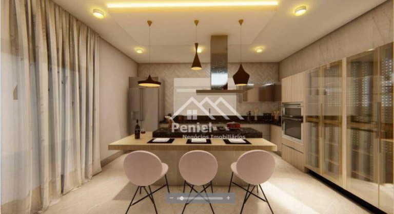 Imagem Sobrado com 4 Quartos à Venda, 349 m² em Cond. Quinta Dos Ventos - Ribeirão Preto