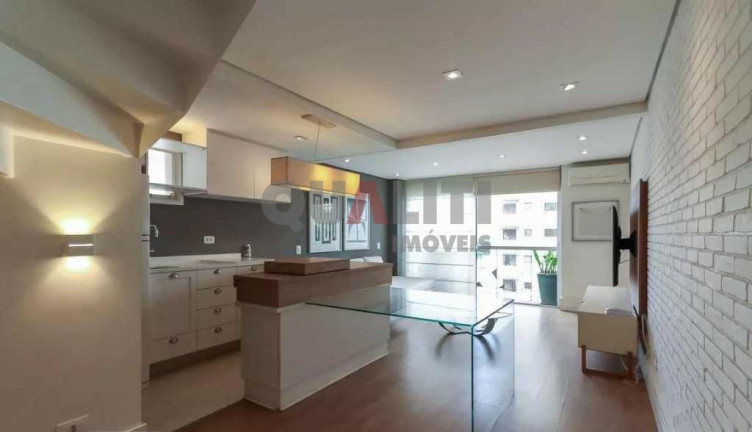 Imagem Apartamento com 1 Quarto para Alugar, 85 m² em Vila Olímpia - São Paulo Imagem Apartamento com 1 Quarto para Alugar, 85 m² em Vila Olímpia - São Paulo
