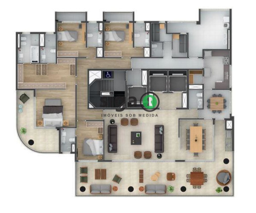 Imagem Apartamento com 4 Quartos à Venda, 374 m² em Jardins - São Paulo Imagem Apartamento com 4 Quartos à Venda, 374 m² em Jardins - São Paulo