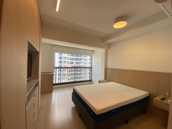 Apartamento com 1 Quarto para Alugar, 25 m² em Brooklin - São Paulo
