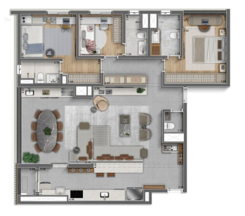 Imagem Apartamento com 3 Quartos à Venda, 122 m² em Perdizes - São Paulo