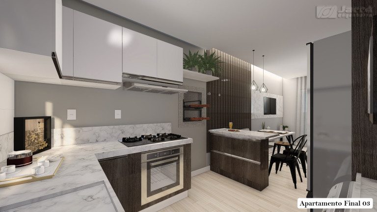 Imagem Apartamento com 2 Quartos à Venda, 48 m² em Petrópolis - Passo Fundo Imagem Apartamento com 2 Quartos à Venda, 48 m² em Petrópolis - Passo Fundo