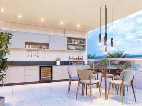 Imagem Apartamento com 2 Quartos à Venda, 76 m² em Caiçara - Praia Grande