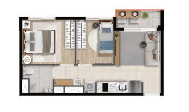 Imagem Apartamento com 2 Quartos à Venda, 33 m² em Perdizes - São Paulo Imagem Apartamento com 2 Quartos à Venda, 33 m² em Perdizes - São Paulo