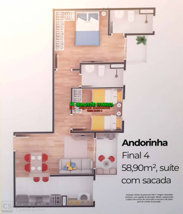 Imagem Apartamento com 2 Quartos à Venda, 53 m² em Vila Maria - São José Dos Campos