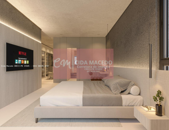 Imagem Apartamento com 2 Quartos à Venda, 56 m² em Aeroclube - João Pessoa