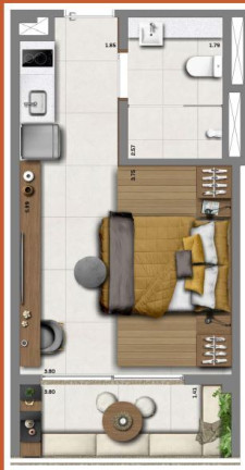 Imagem Apartamento à Venda, 28 m² em Butantã - São Paulo Imagem Apartamento à Venda, 28 m² em Butantã - São Paulo