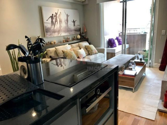 Imagem Apartamento com 1 Quarto para Alugar, 78 m² em Moema - São Paulo