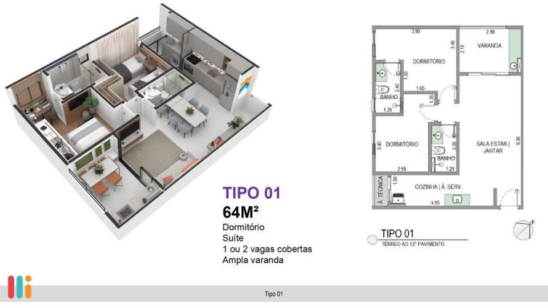 Imagem Apartamento com 2 Quartos à Venda, 60 m² em Sorocaba Imagem Apartamento com 2 Quartos à Venda, 60 m² em Sorocaba