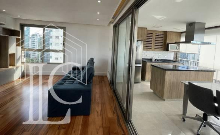 Imagem Apartamento com 1 Quarto para Alugar, 85 m² em Itaim Bibi - São Paulo
