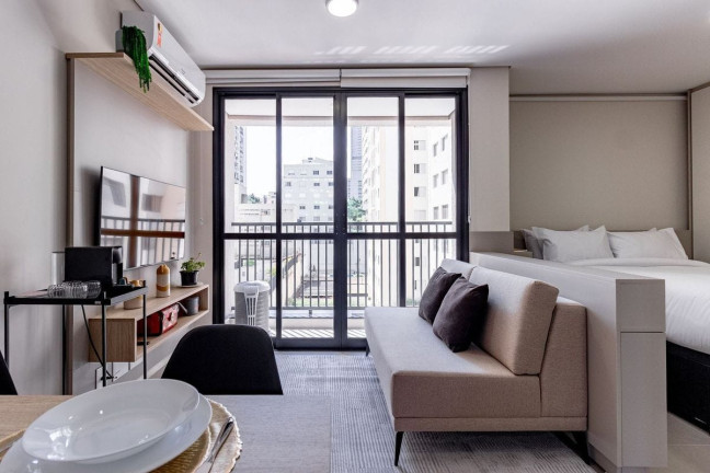 Imagem Apartamento com 1 Quarto para Alugar, 30 m² em Vila Madalena - São Paulo