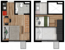 Apartamento com 2 Quartos à Venda, 55 m² em Vila Clementino - São Paulo