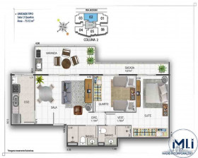 Imóvel com 2 Quartos à Venda, 59 m² em Maracanã - Rio De Janeiro