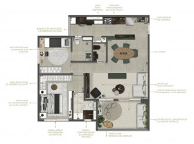 Apartamento com 3 Quartos à Venda, 83 m² em Santo Amaro - São Paulo
