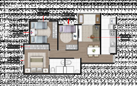 Apartamento com 2 Quartos à Venda, 57 m² em Vila Valparaíso - Santo André