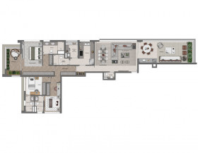 Apartamento com 3 Quartos à Venda, 265 m² em Vila Nova Conceição - São Paulo
