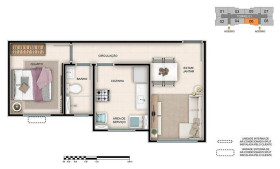 Imóvel com 2 Quartos à Venda, 43 m² em Vila Industrial - Campinas