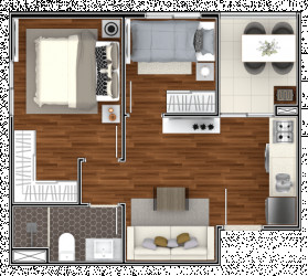 Apartamento com 2 Quartos à Venda, 50 m² em Vila Nova Das Belezas - São Paulo