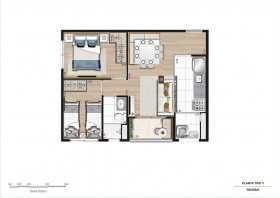 Apartamento com 2 Quartos à Venda, 44 m² em Limão - São Paulo