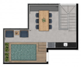 Apartamento com 1 Quarto à Venda, 52 m² em Vila Madalena - São Paulo