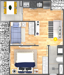 Apartamento com 2 Quartos à Venda, 30 m² em Ipiranga - São Paulo