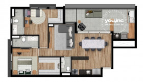 Studio com 1 Quarto à Venda, 22 m² em Pinheiros - São Paulo