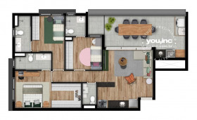 Studio com 1 Quarto à Venda, 22 m² em Pinheiros - São Paulo