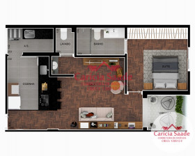 Apartamento com 1 Quarto à Venda, 62 m² em Vila Buarque - São Paulo