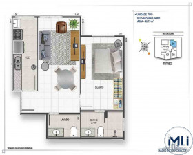 Imóvel com 2 Quartos à Venda, 59 m² em Maracanã - Rio De Janeiro