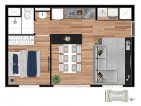 Apartamento com 2 Quartos à Venda, 56 m² em Parada Inglesa - São Paulo