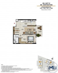Imóvel com 1 Quarto à Venda, 41 m² em Cachambi - Rio De Janeiro