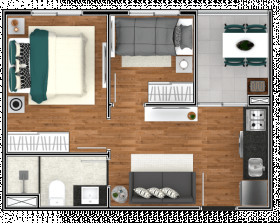 Apartamento com 2 Quartos à Venda, 50 m² em Vila Nova Das Belezas - São Paulo