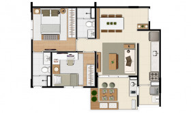 Apartamento com 2 Quartos à Venda, 65 m² em Vila Pompeia - São Paulo
