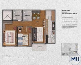 Imóvel com 2 Quartos à Venda, 49 m² em Vargem Pequena - Rio De Janeiro