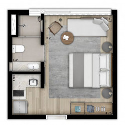 Apartamento com 2 Quartos à Venda, 60 m² em Sumaré - São Paulo