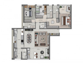 Apartamento com 3 Quartos à Venda, 265 m² em Vila Nova Conceição - São Paulo