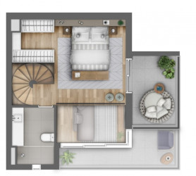 Apartamento com 2 Quartos à Venda, 52 m² em Pinheiros - São Paulo