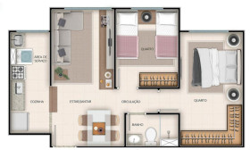 Imóvel com 2 Quartos à Venda, 45 m² em Méier - Rio De Janeiro