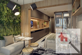 Apartamento com 1 Quarto à Venda, 25 m² em Brooklin - São Paulo