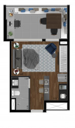 Apartamento com 2 Quartos à Venda, 55 m² em Ipiranga - São Paulo