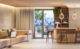 Apartamento com 1 Quarto à Venda, 31 m² em Brooklin Paulista - São Paulo
