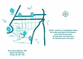 Imóvel com 2 Quartos à Venda, 58 m² em Rio Branco - Caxias Do Sul