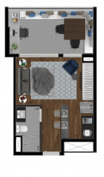 Apartamento com 2 Quartos à Venda, 55 m² em Ipiranga - São Paulo