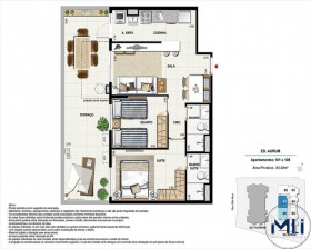Imóvel com 2 Quartos à Venda, 57 m² em Todos Os Santos - Rio De Janeiro