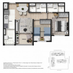 Apartamento com 2 Quartos à Venda, 51 m² em Chácara Santo Antônio - São Paulo