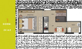 Apartamento com 1 Quarto à Venda, 24 m² em Barra Funda - São Paulo