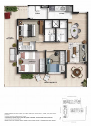 Apartamento com 2 Quartos à Venda, 51 m² em Chácara Santo Antônio - São Paulo